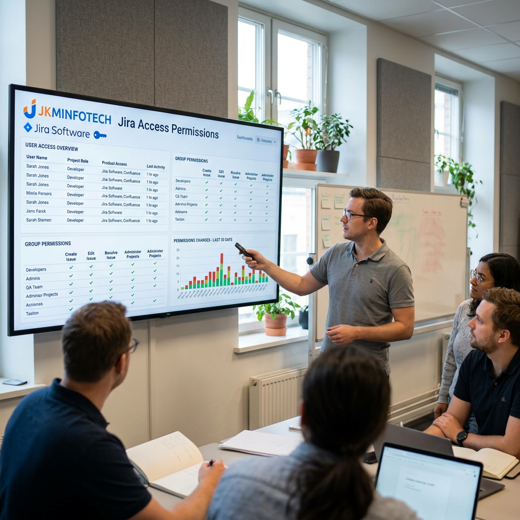 Team reviews Jira access